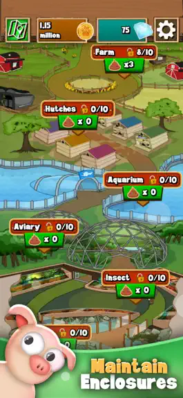 Game screenshot Idle Animal Park apk