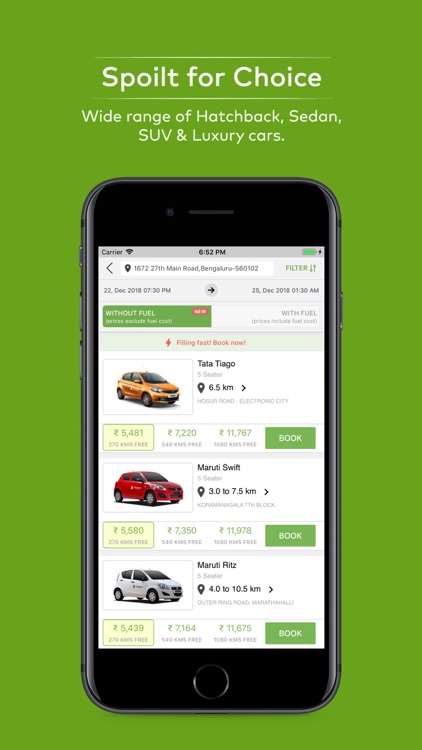 Zoomcar - Self Drive Cars screenshot-4