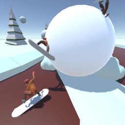 Snow ball racing