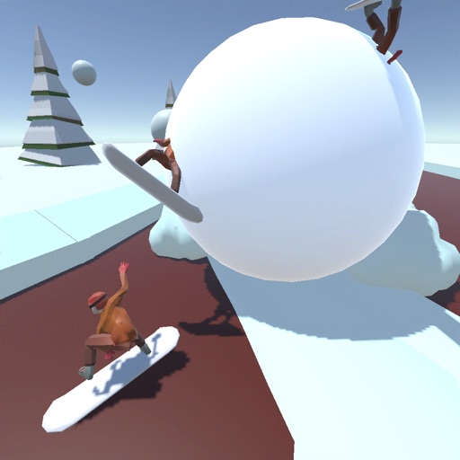 Snow ball racing