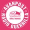 Avanpost Radio Guerrilla este modul în care ne exprimăm respectul pentru orice lucru bine facut, este evaluarea noastra de calitate acordata celor mai buni furnizori de bunuri si servicii din lumea noastra, lumea Radio Guerrilla, lumea celor care-si fac treaba temeinic, cu pasiune si responsabilitate