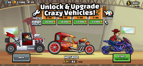 Cheats for Hill Climb Racing 2