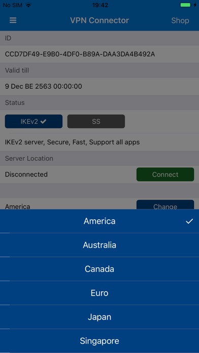 VPN Connector Unlimited Secure screenshot 3
