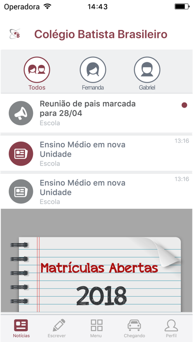 How to cancel & delete Colégio Batista Brasileiro from iphone & ipad 3
