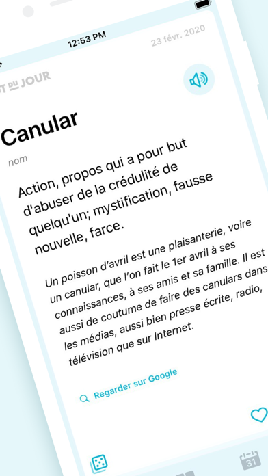 How to cancel & delete Mot du jour — Daily French app from iphone & ipad 2