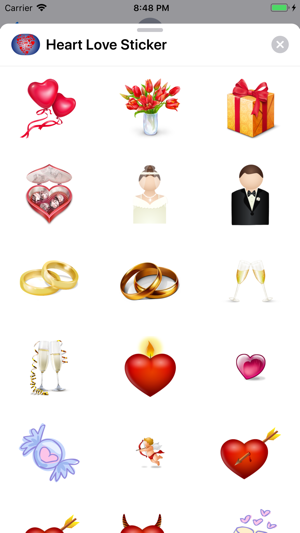Heart Love Sticker(圖1)-速報App