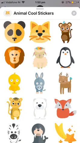 Game screenshot Animal Kids Stickers hack