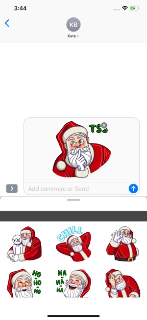 Santa Claus Emoji(圖3)-速報App