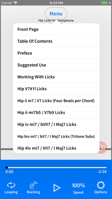 How to cancel & delete Hip Licks for Tenor Sax Vol. 2 by Greg Fishman from iphone & ipad 1