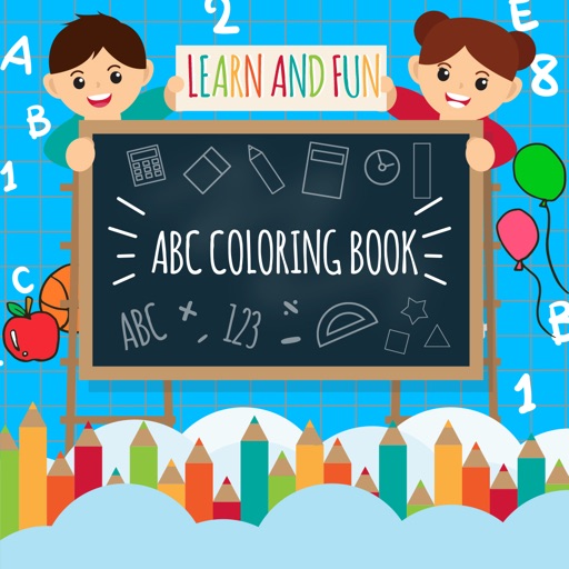 Abc Coloring Book-Draw & paint