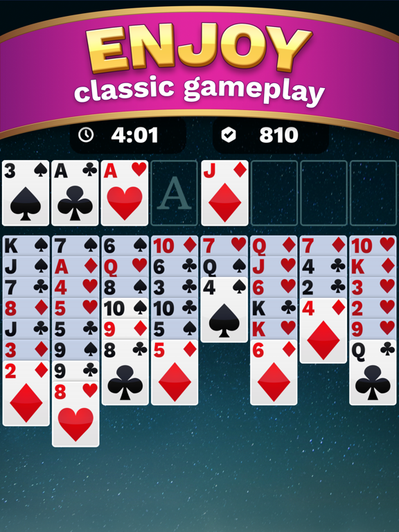Freecell Solitaire Cube screenshot 3