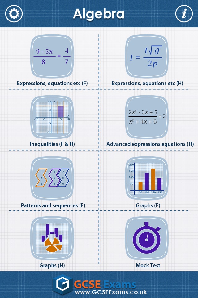 GCSE Maths Algebra Revision LT screenshot 2