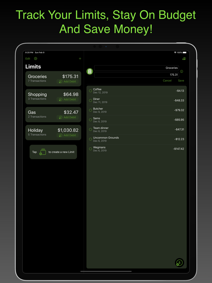 Limits by Money Master