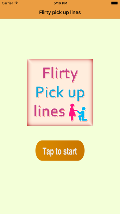 How to cancel & delete Flirty Pickup Lines from iphone & ipad 1