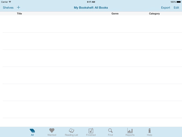 Shelf Life for iPad