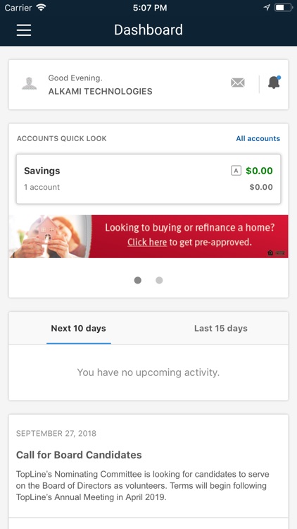 TopLine FCU Mobile Banking