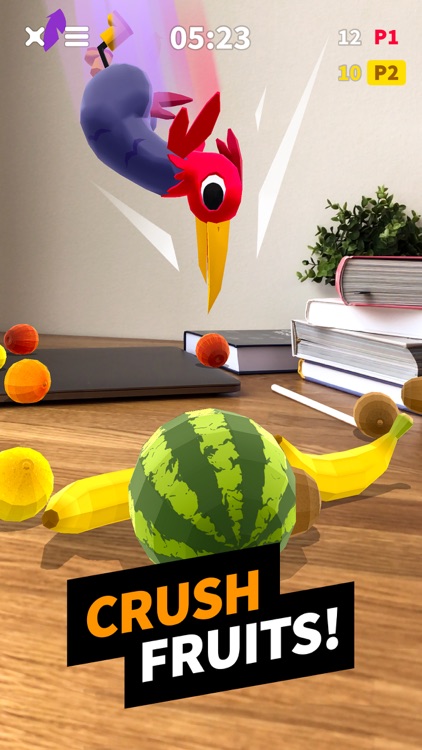 Flippy Friends Fruit Crush AR