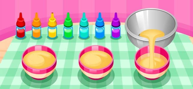 Cooking colorful cupcakes game(圖3)-速報App