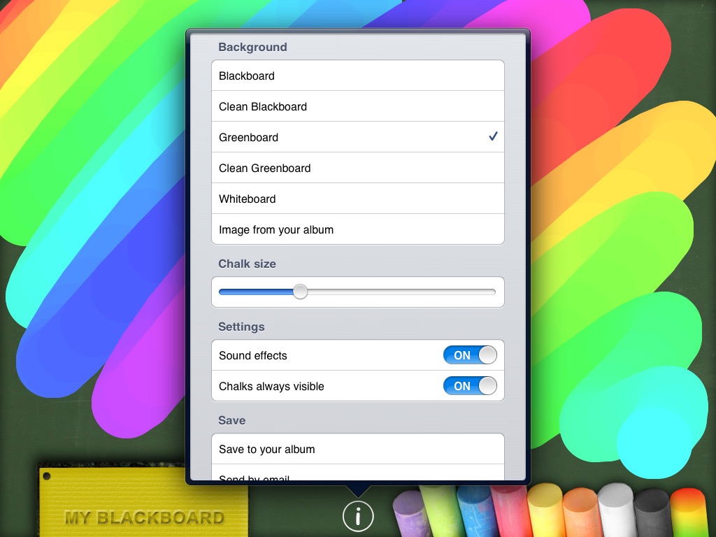 Chalkboard for iPad screenshot 4