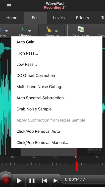 Wavepad Music And Audio Editor By Nch Software