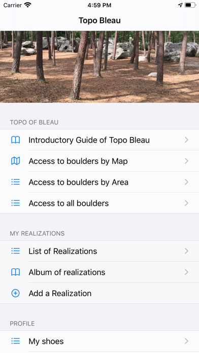 Topo Bleau Topo Bleau