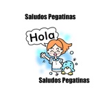 pegatinas de saludos
