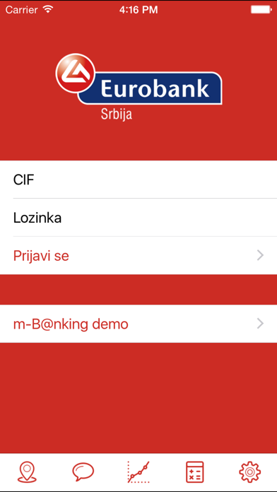 How to cancel & delete Eurobank Srbija m-B@nking from iphone & ipad 1