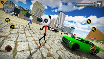 Stick Panda hero Stickman Game screenshot 4