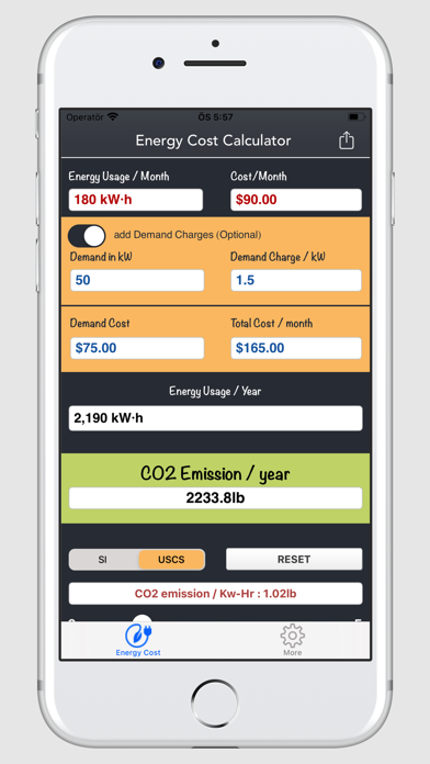 Energy Cost Calculator screenshot 4