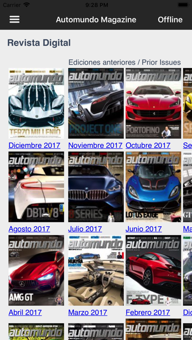Automundo magazine screenshot 4