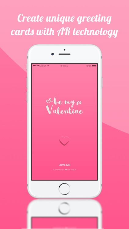 AR Valentine－virtual postcards