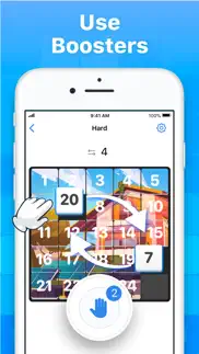slide puzzle - number game iphone screenshot 4