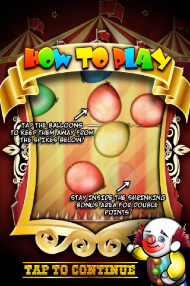 Circus Balloon Challenge screenshot 2