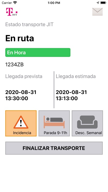 Digital Transport Tracking