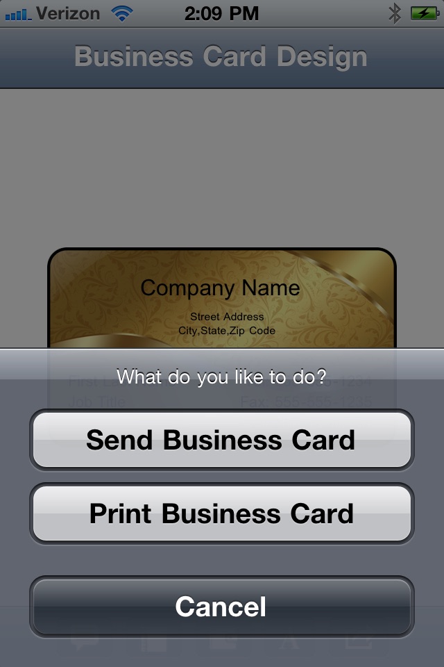 Business Card Design & Share screenshot 4