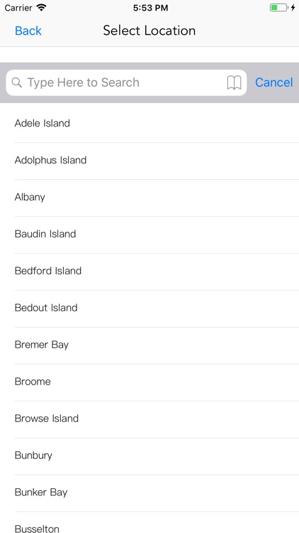 WA Tide Times