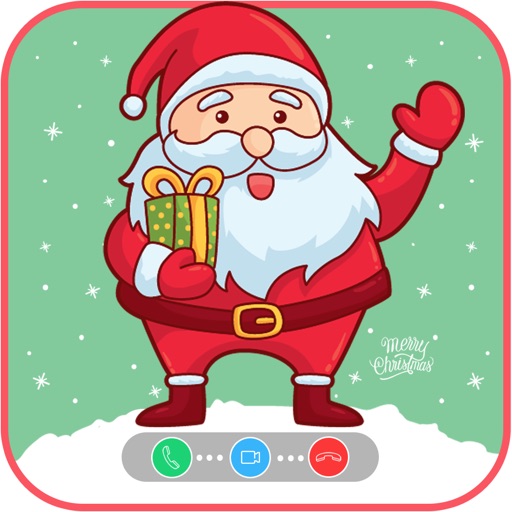 Video Call From Santa & Quiz Icon