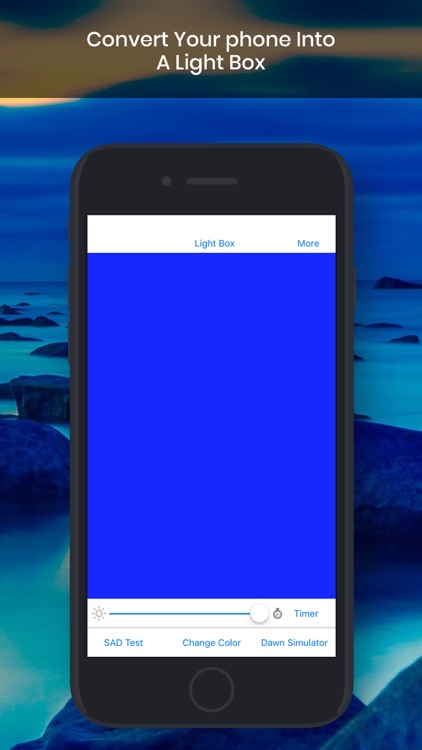 sad light app for iphone