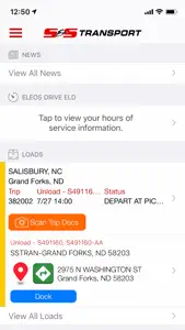 S&S Transport Mobile screenshot #1 for iPhone