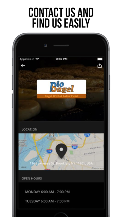 Pio Bagel screenshot 2