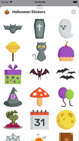 Game screenshot Happy Halloween Best Stickers apk