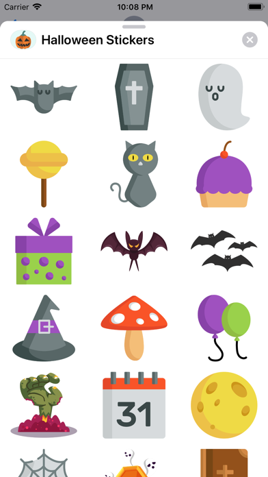 Happy Halloween Best Stickers screenshot 2