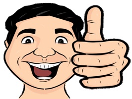 Thumbs Up Cartoon Emojis