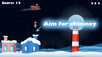 How to cancel & delete Xmas Ops - Drop Santa down the chimney from iphone & ipad 1