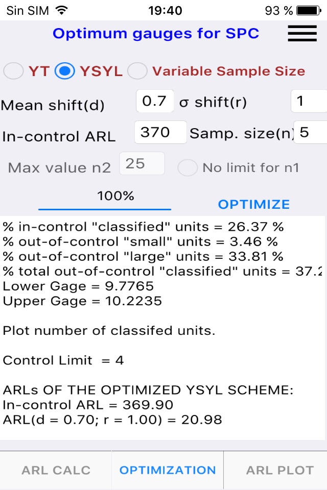 Gauges for SPC screenshot 2