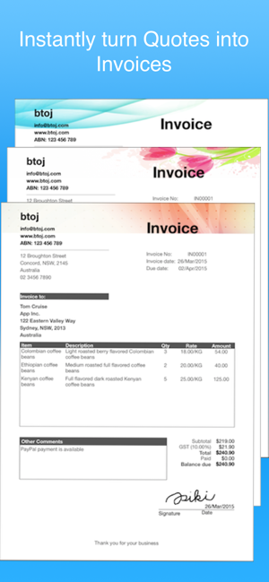 Job Quote Maker - Invoice Plus(圖2)-速報App