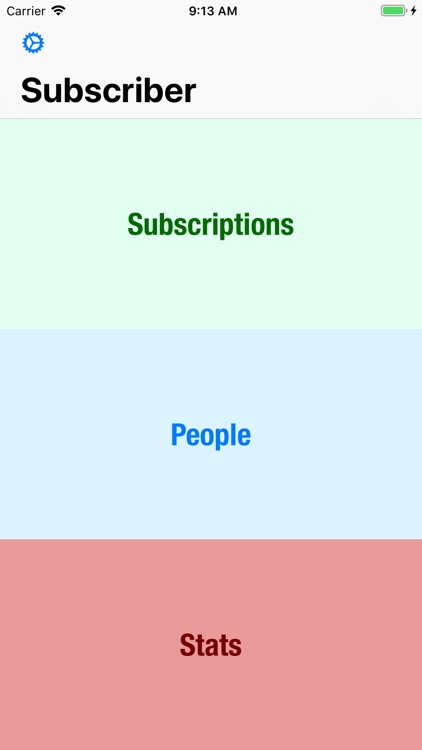 Subscriber - Payments control