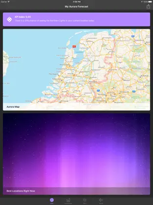 Image 1 My Aurora Forecast Pro iphone