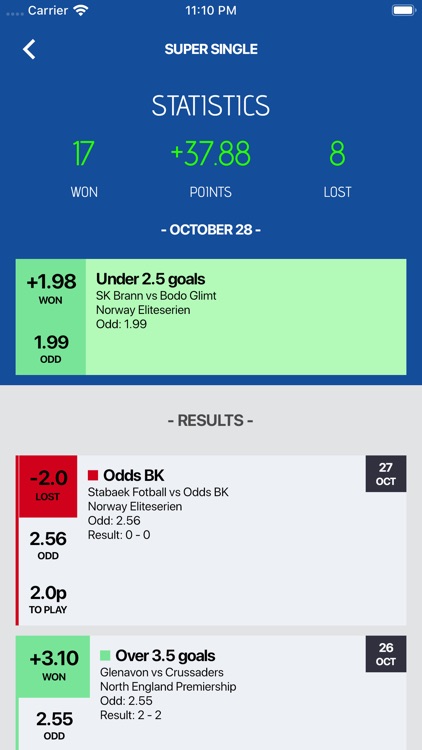 PRO Football Tips by Gamblers screenshot-3