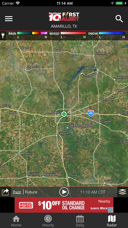 KFDA - NewsChannel 10 Weather screenshot-3